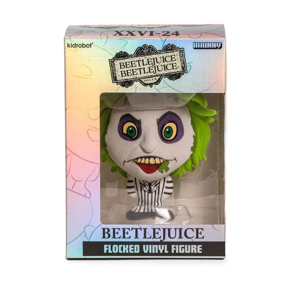 Beetlejuice Beetlejuice Bhunny Flocked Vinyl Figur Kidrobot