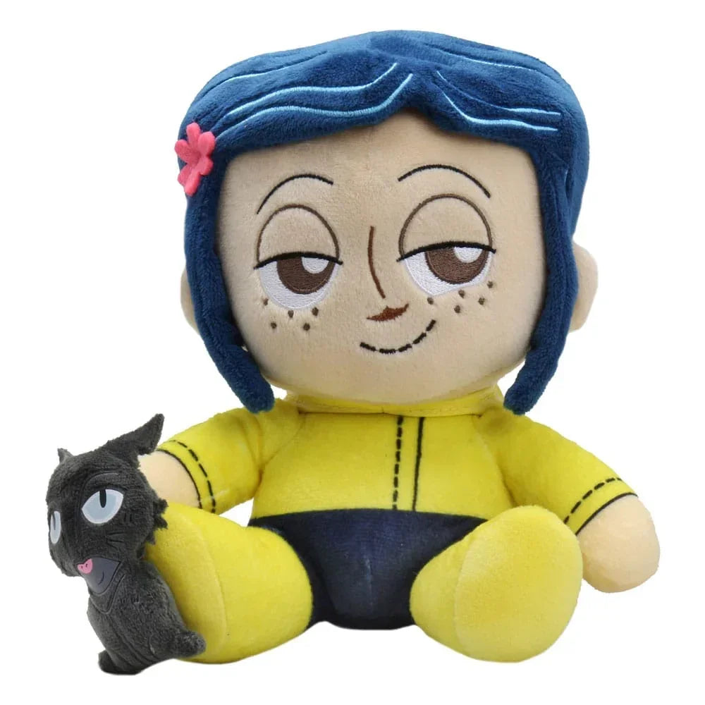 Coraline Phunny gosedjur Coraline and the Cat 20 cm Kidrobot