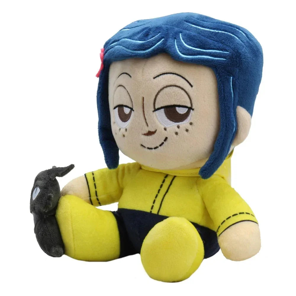 Coraline Phunny gosedjur Coraline and the Cat 20 cm Kidrobot