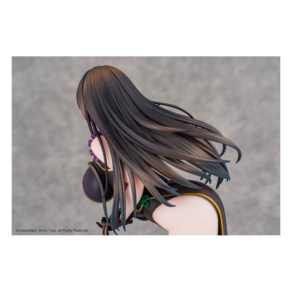 Original Character PVC Figur 1/6 China Dress Nyan Deluxe Version 26 cm Kiwi Toys