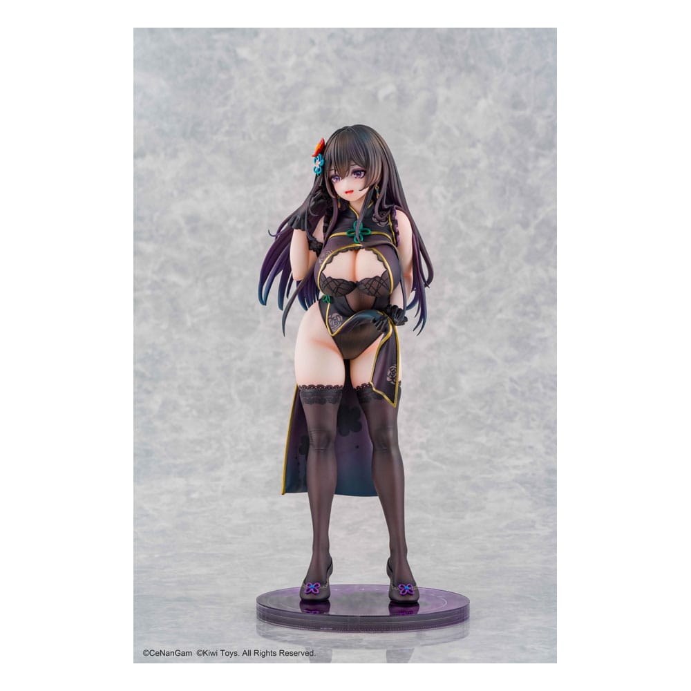 Original Character PVC Figur 1/6 China Dress Nyan Deluxe Version 26 cm Kiwi Toys