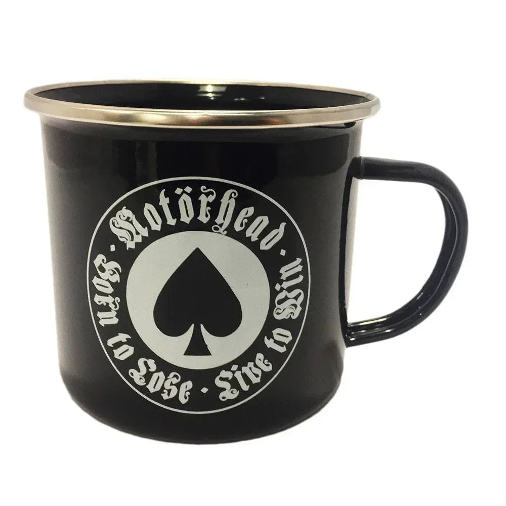 Motörhead Enamel Mug - Born To Lose