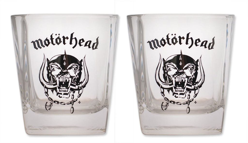 Motorhead Whiskey Shot Glasses 2-Pack Nerdbutiken