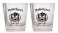 Motorhead Whiskey Shot Glasses 2-Pack Nerdbutiken