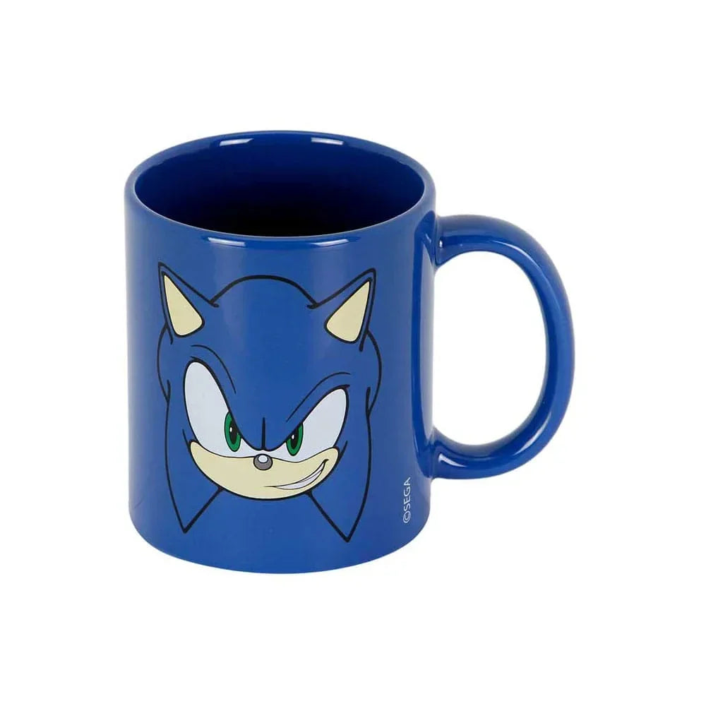 Sonic The Hedgehog Mug Sega Face - Kvalitetskeramik Karactermania