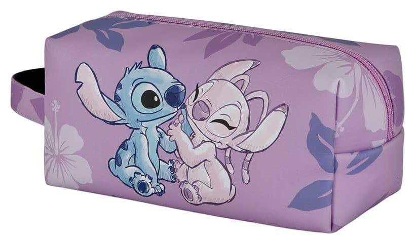 Lilo & Stitch Plus Brick Resväsktoalettväska Stitch & Angel Rosa Karactermania