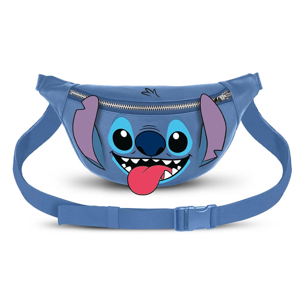 Lilo & Stitch Fanny Pack Stitch Tongue Blue - Officiell Fanny Pack Karactermania