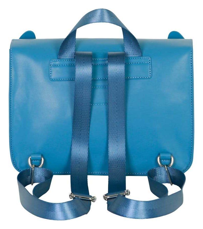 Lilo & Stitch Satchel Axelremsväska Ryggsäck Tongue Blue Karactermania