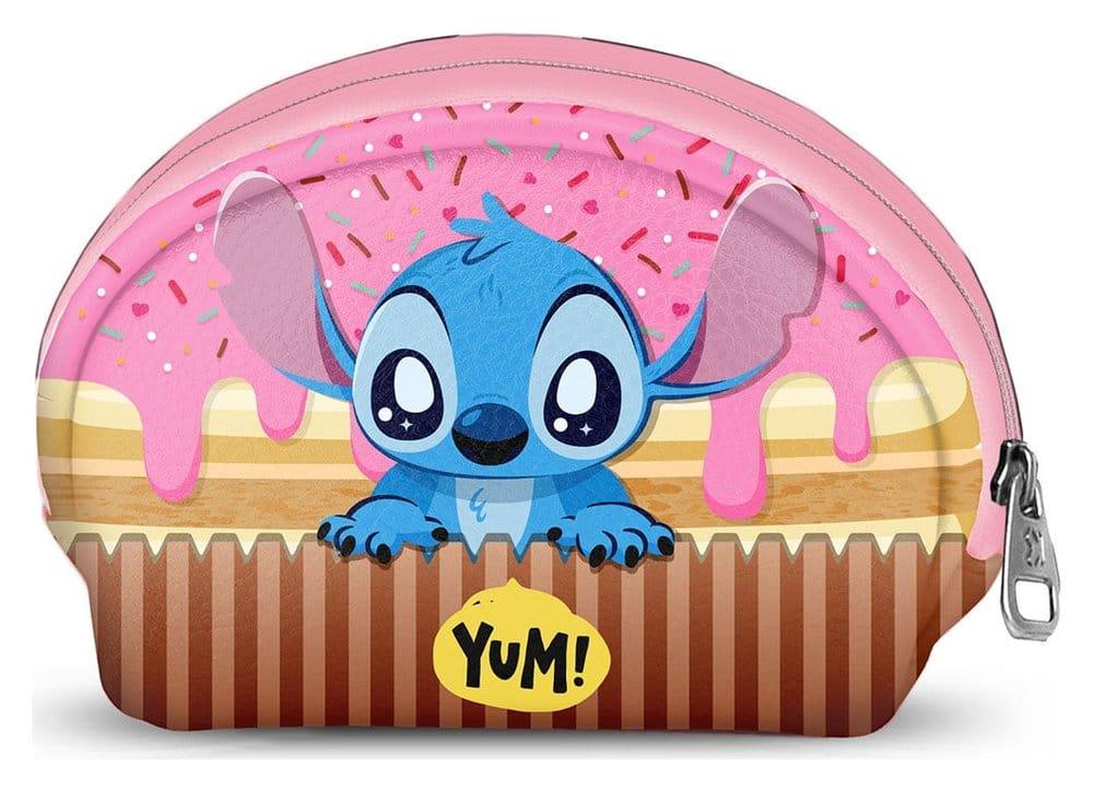 Lilo & Stitch Casual Oval Myntplånbok Muffin Rosa Karactermania