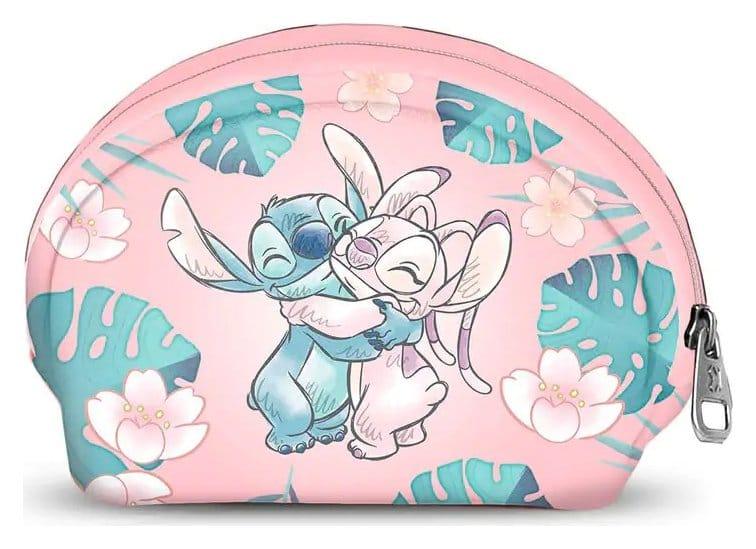 Lilo & Stitch Casual Oval Myntväska Kram Rosa Karactermania
