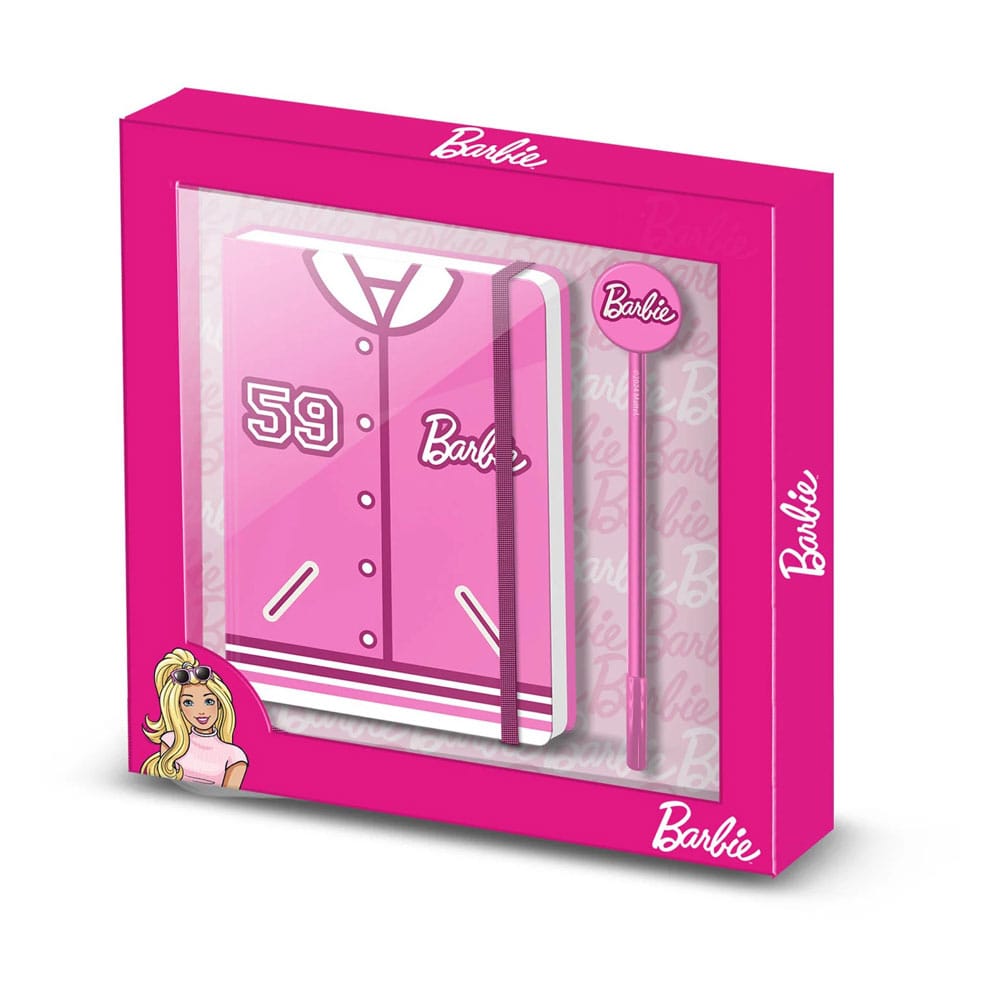 Barbie Diary Gift Box Varsity – Officiell Presentförpackning med Dagbok Karactermania