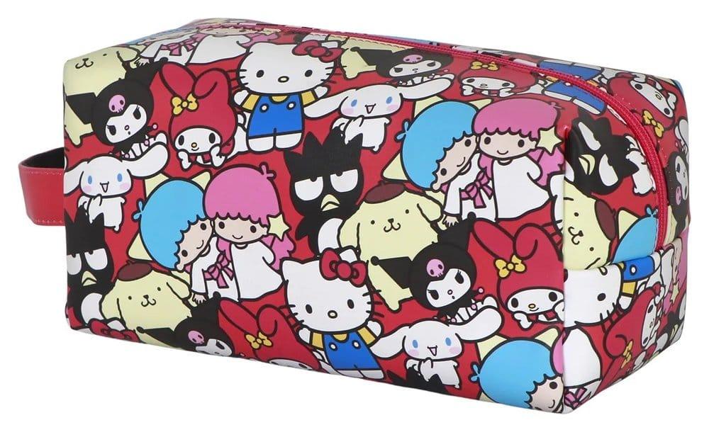Sanrio Plus Brick Resvårdskosmetiktaske Hello Kitty Vänner Flerfärgad Karactermania