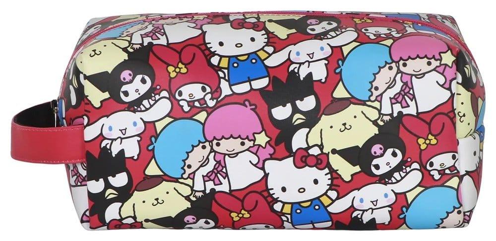Sanrio Plus Brick Resvårdskosmetiktaske Hello Kitty Vänner Flerfärgad Karactermania