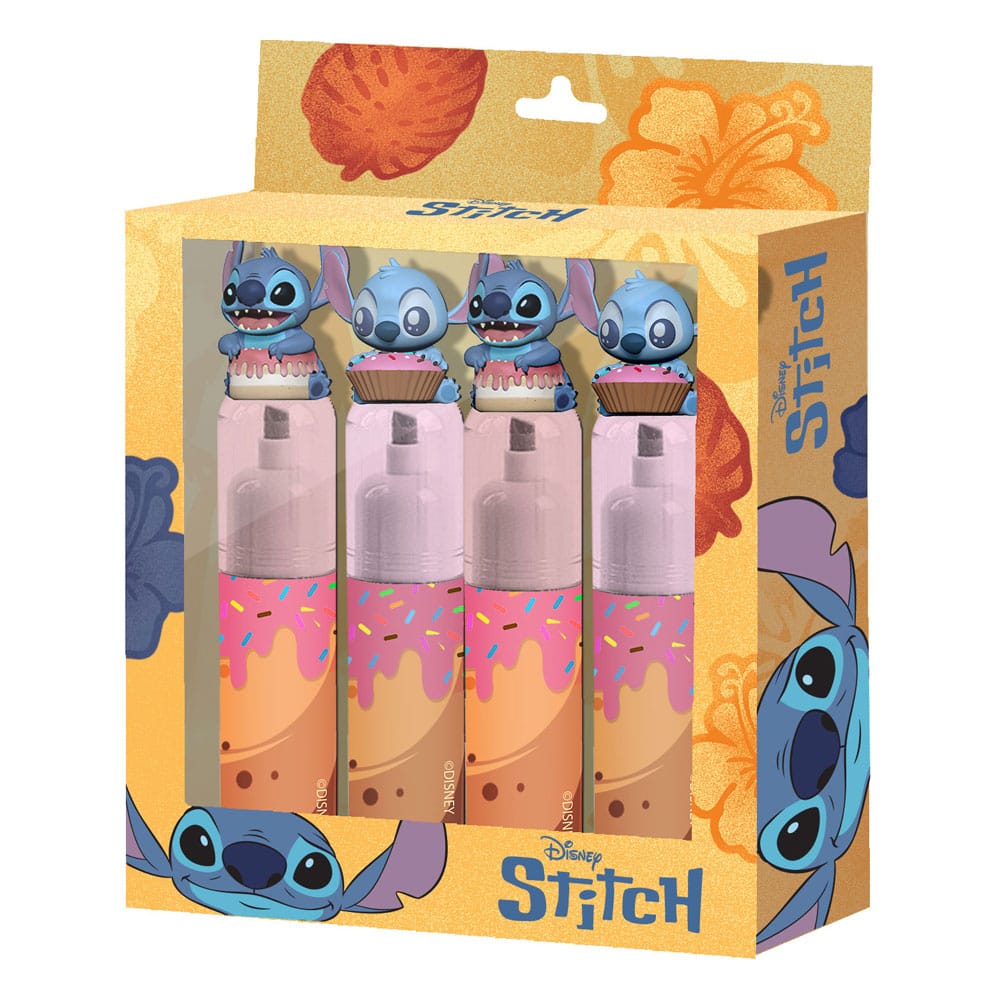 Lilo & Stitch Highlighters 4-Pack Karactermania