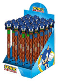 Sonic - The Hedgehog Raderbar gelpenna Display (24) Karactermania