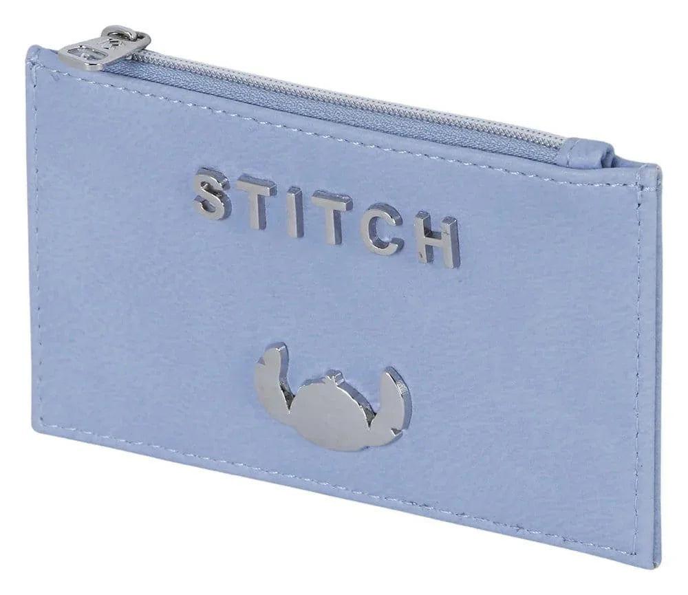 Lilo & Stitch Slim Card Holder / Mini Plånbok Stålblå Karactermania