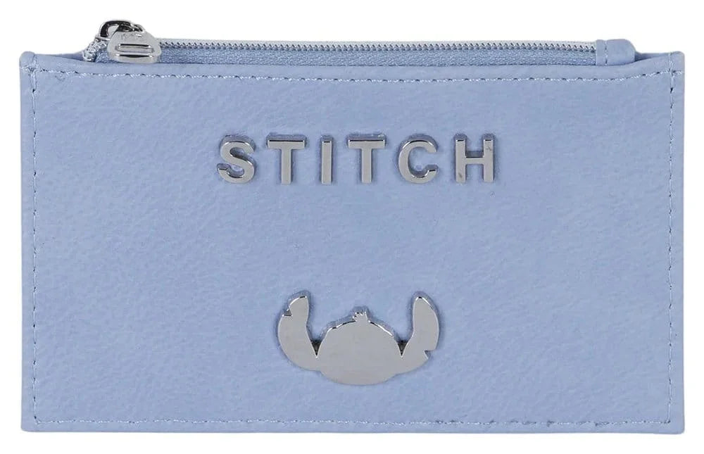 Lilo & Stitch Slim Card Holder / Mini Plånbok Stålblå Karactermania