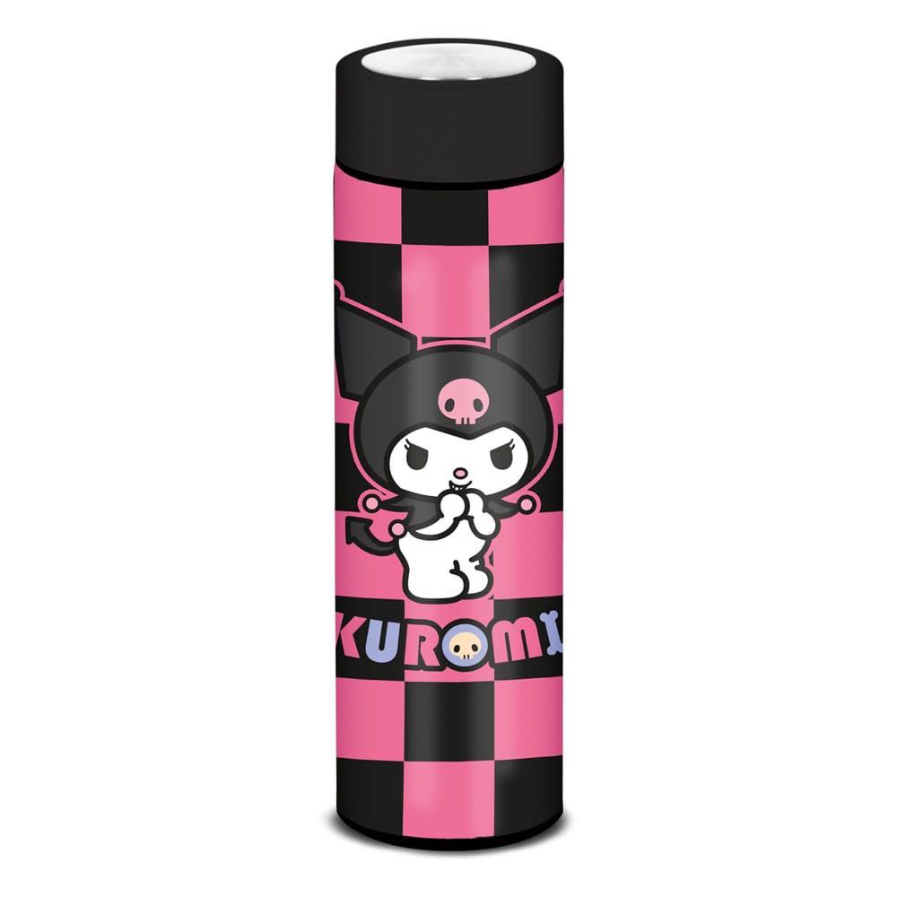 Sanrio Thermo Bottle Kuromi Chess - Officiell Vattenflaska Karactermania