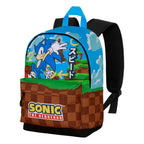 Sonic The Hedgehog Fan HS Ryggsäck Sega Greenhill Small - Officiell Merchandise Karactermania