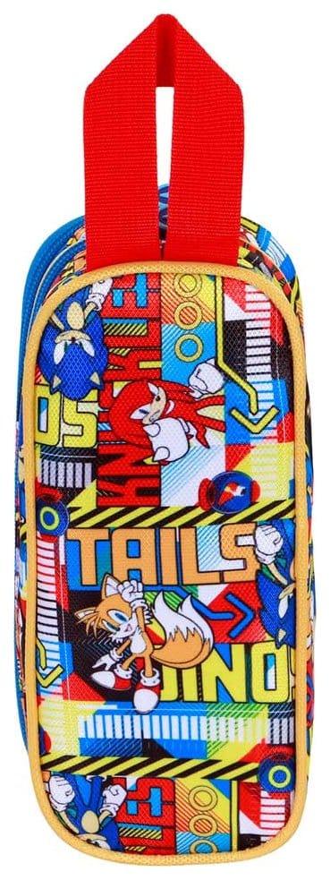 Sonic - The Hedgehog 3D Double Pennfodral SEGA Unstoppable Blue Karactermania