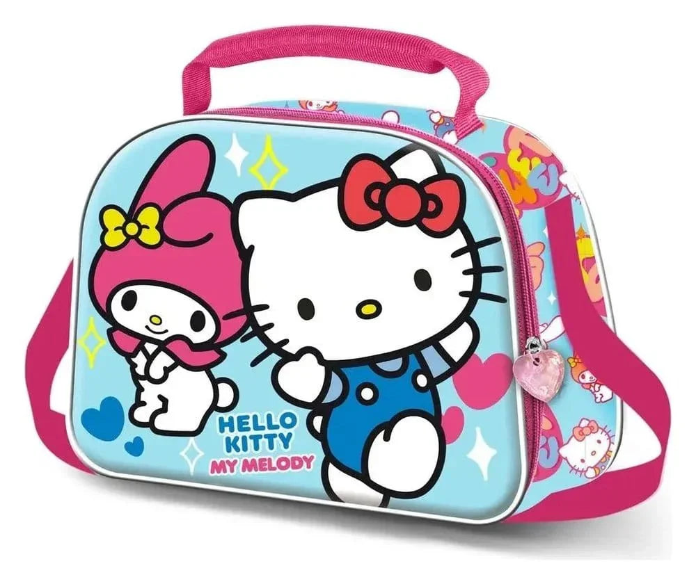 Sanrio 3D Lunch Bag Hello Kitty Friendship Blå Karactermania