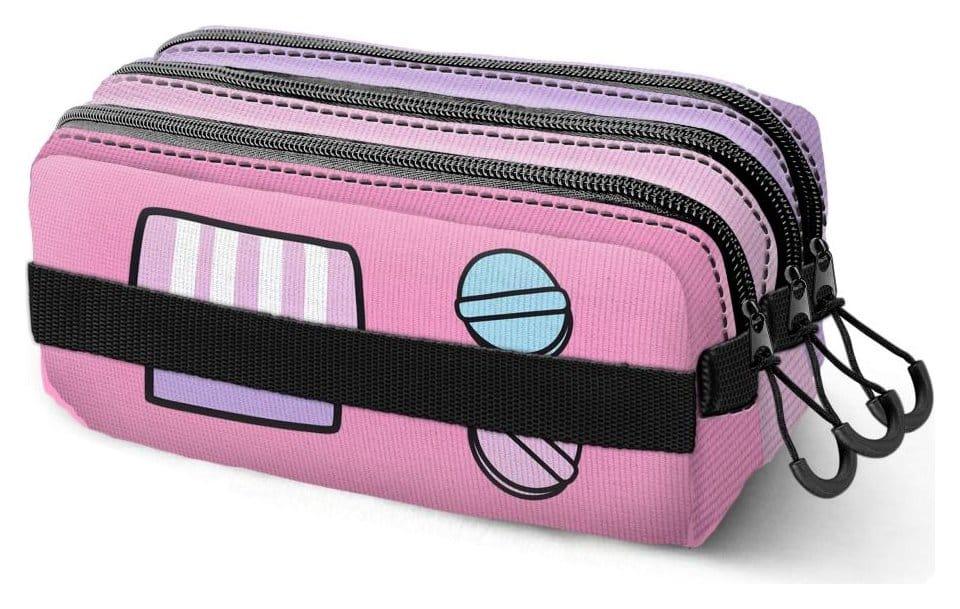 Sanrio Fan Trick Pennfodral 2.2 Hello Kitty Gashapon Rosa Karactermania