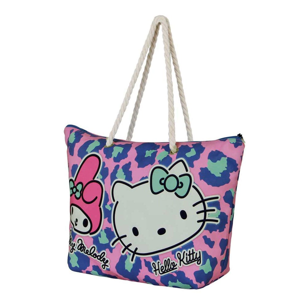 Sanrio Soleil Strandväska Hello Kitty Safari Pink Karactermania