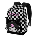Sanrio Fan HS Ryggsäck Kuromi B & W 2.2 Black - Officiell Licens Karactermania
