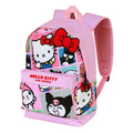 Sanrio Fan HS Ryggsäck Kuromi B & W 2.2 Black – Officiell Sanrio Ryggsäck Karactermania