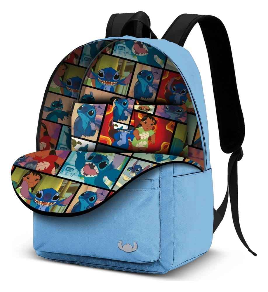 Lilo & Stitch Block Ryggsäck ST – Högkvalitativ ryggsäck med officiell licens