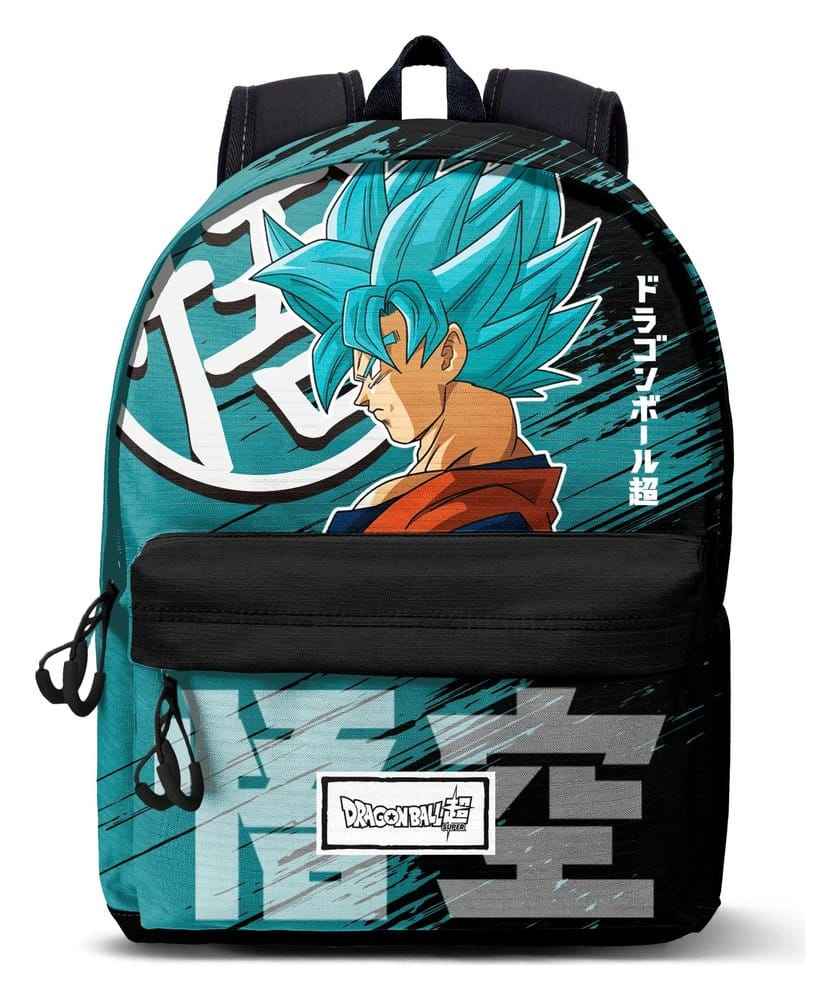 Dragon Ball FAN HS Ryggsäck 3.0 Saiyajin Blue - Högkvalitativ och Tålig Ryggsäck för Fans