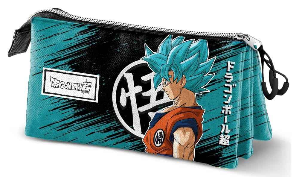 Dragon Ball Trippelt Pennfodral Saiyajin Blå