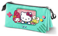 Sanrio Triple Pencil Case Hello Kitty Video Games