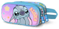 Lilo & Stitch 3D Dubbelt Pennfodral Busig