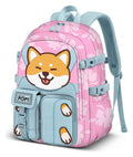 Oh My Pop! Haru Ryggsäck Shiby – Kvalitetsryggsäck i polyester, Mått 27 x 15 x 40 cm