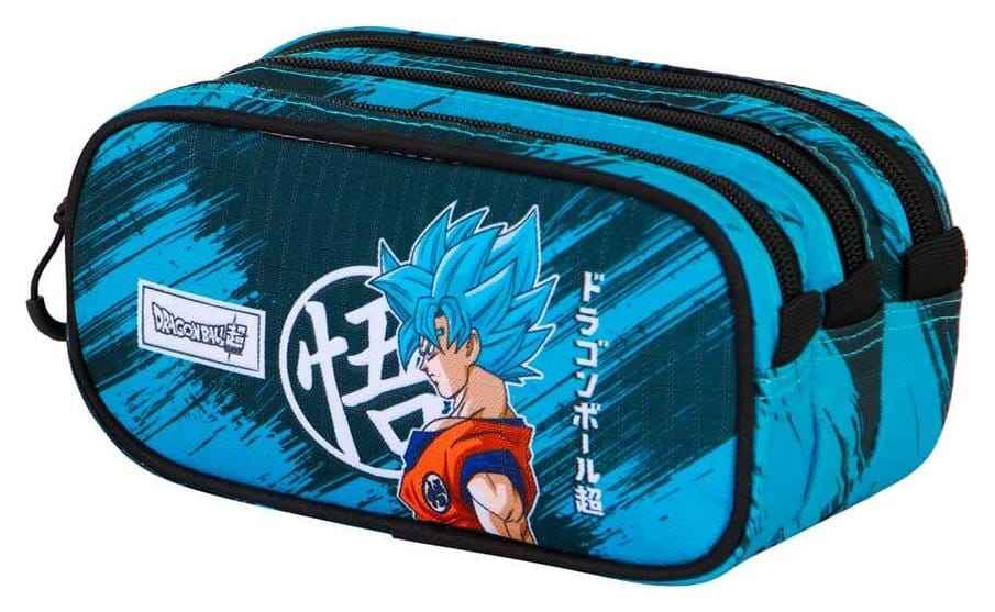 Dragon Ball FAN Trick Pennfodral 2.2 Saiyajin Blue - Högkvalitativt pennfodral i officiell Dragon Ball-licens