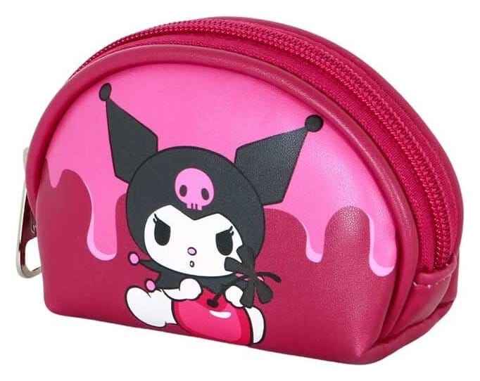 Sanrio Avslappnad Oval Myntbörs Kuromi Körsbär