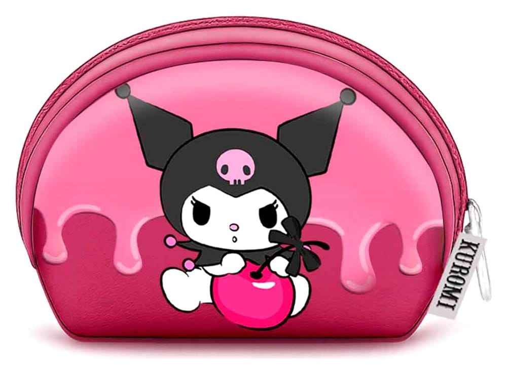 Sanrio Avslappnad Oval Myntbörs Kuromi Körsbär