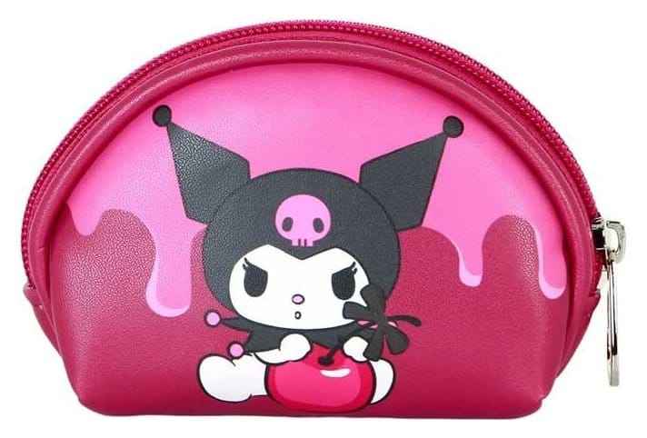Sanrio Avslappnad Oval Myntbörs Kuromi Körsbär