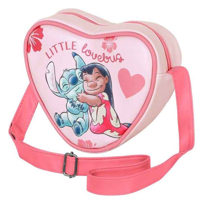 Lilo & Stitch Casual Heart Axelremsväska Lovebug – Praktisk och Stilren Skulderväska