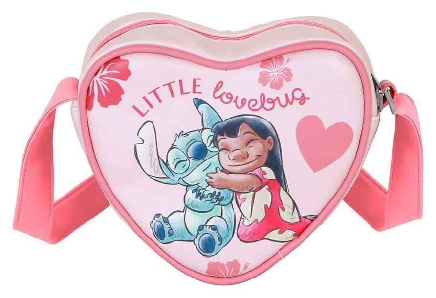 Lilo & Stitch Casual Heart Axelremsväska Lovebug – Praktisk och Stilren Skulderväska