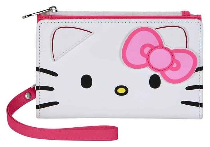 Sanrio Slim Plånbok med Hello Kittys Ansikte