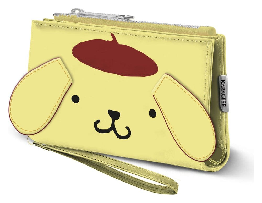 Sanrio Slim Plånbok med Pompompurin Ansikte