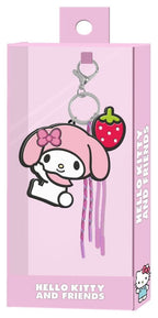 Sanrio Charm Nyckelring My Melody Ansikte