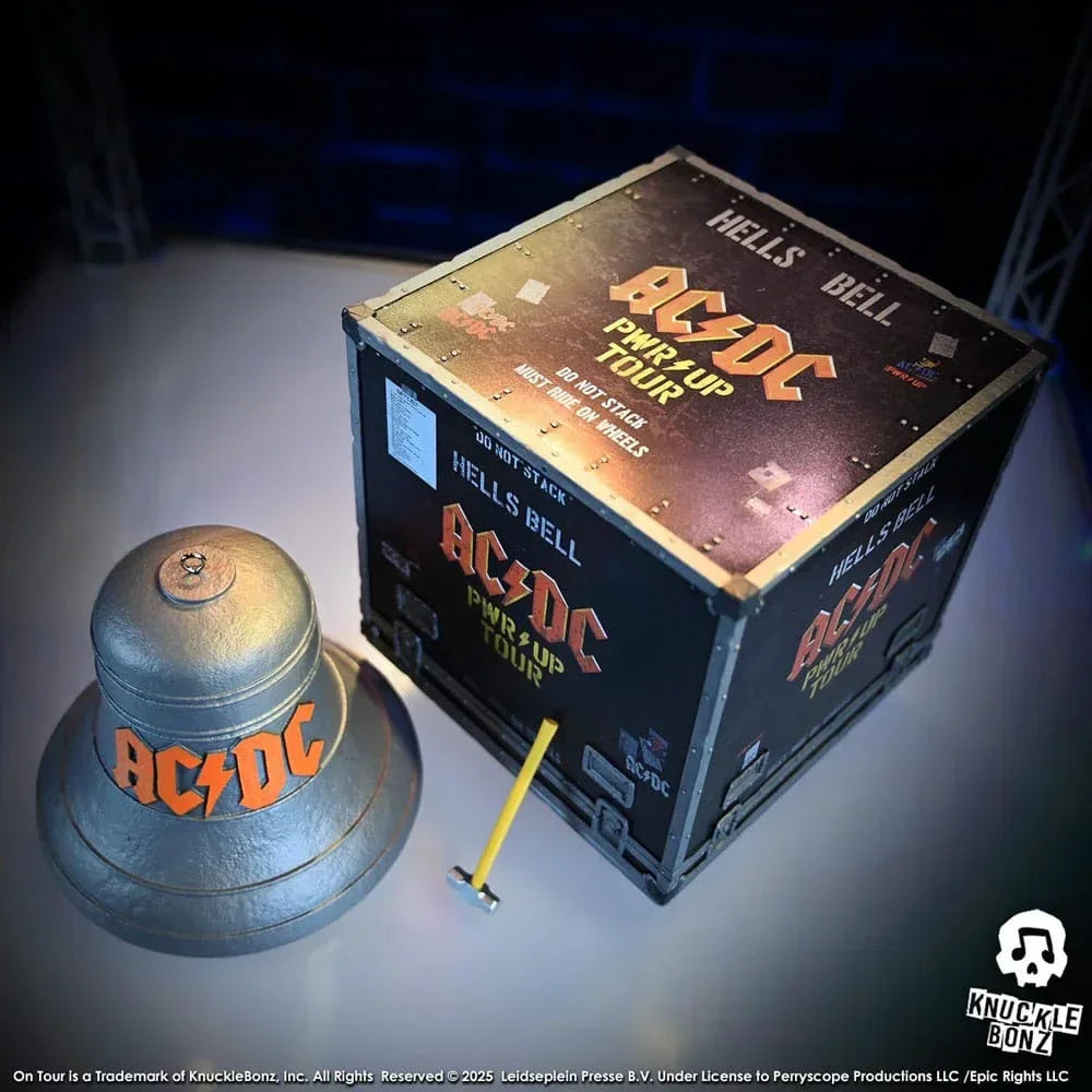 AC/DC Rock Ikonz On Tour Figur PWR UP Tour Hells Bell Knucklebonz