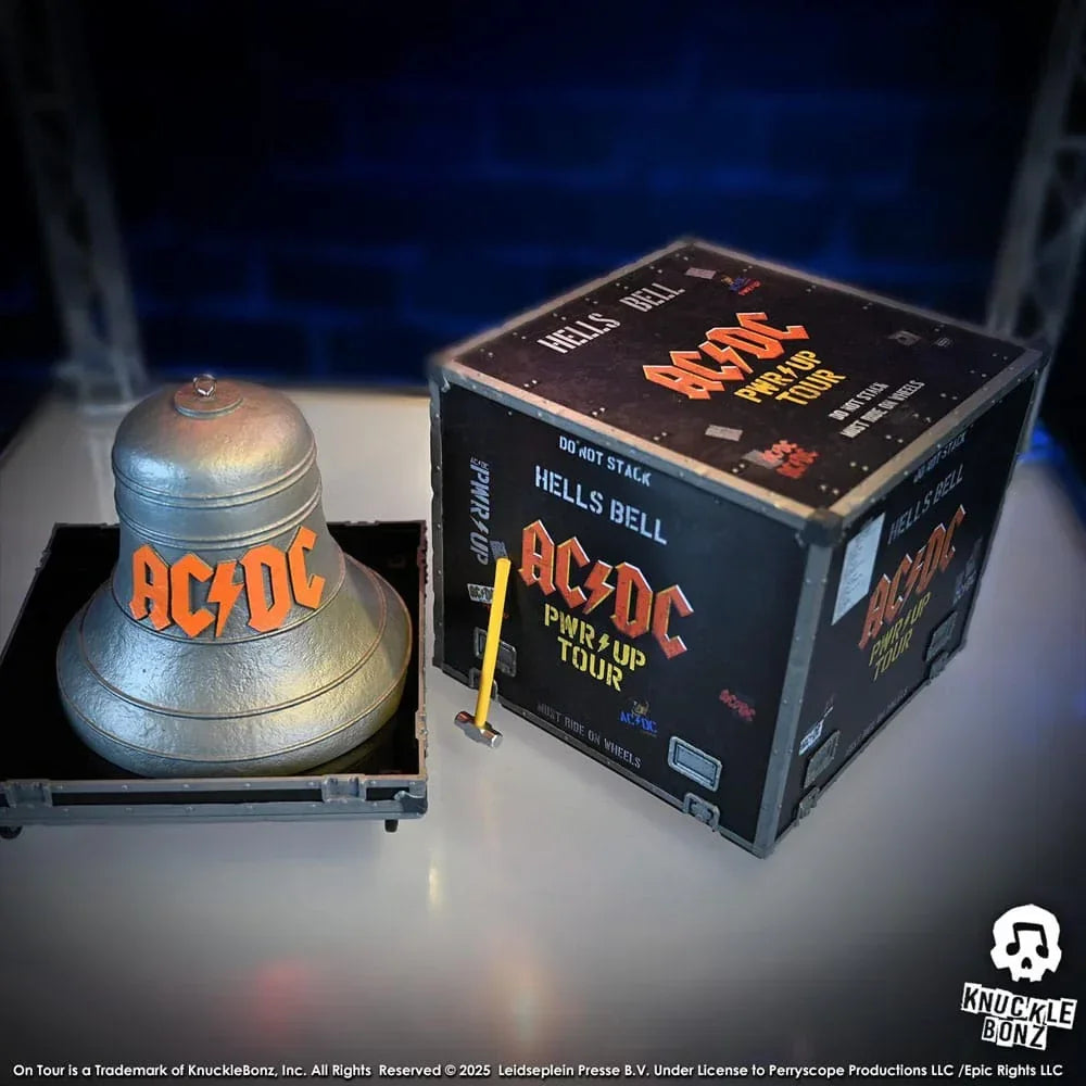 AC/DC Rock Ikonz On Tour Figur PWR UP Tour Hells Bell Knucklebonz