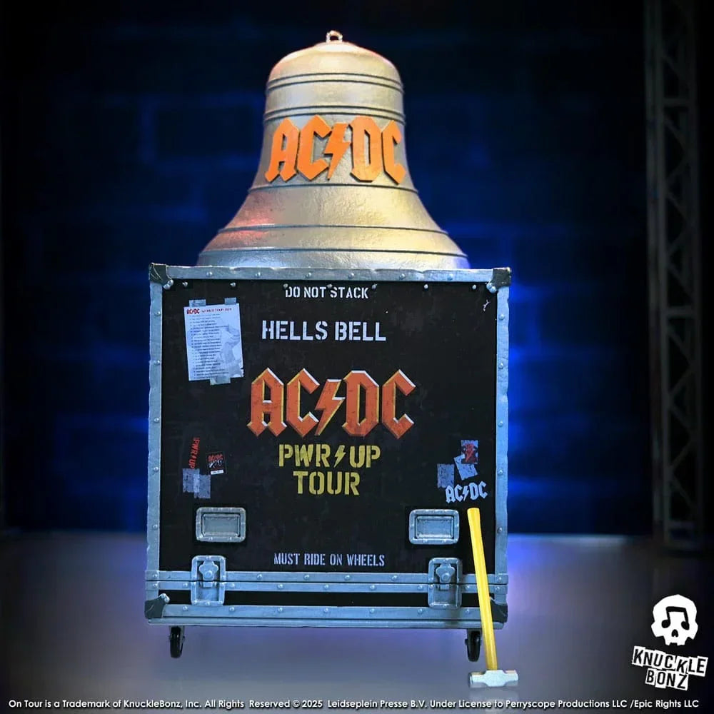 AC/DC Rock Ikonz On Tour Figur PWR UP Tour Hells Bell Knucklebonz