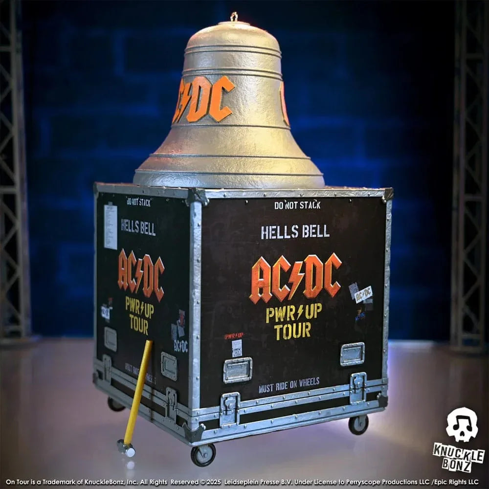 AC/DC Rock Ikonz On Tour Figur PWR UP Tour Hells Bell Knucklebonz