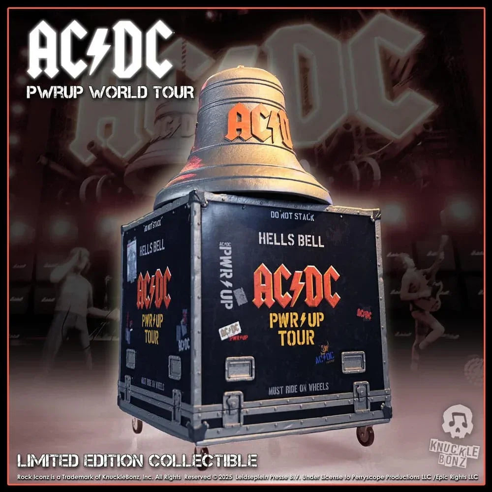 AC/DC Rock Ikonz On Tour Figur PWR UP Tour Hells Bell Knucklebonz