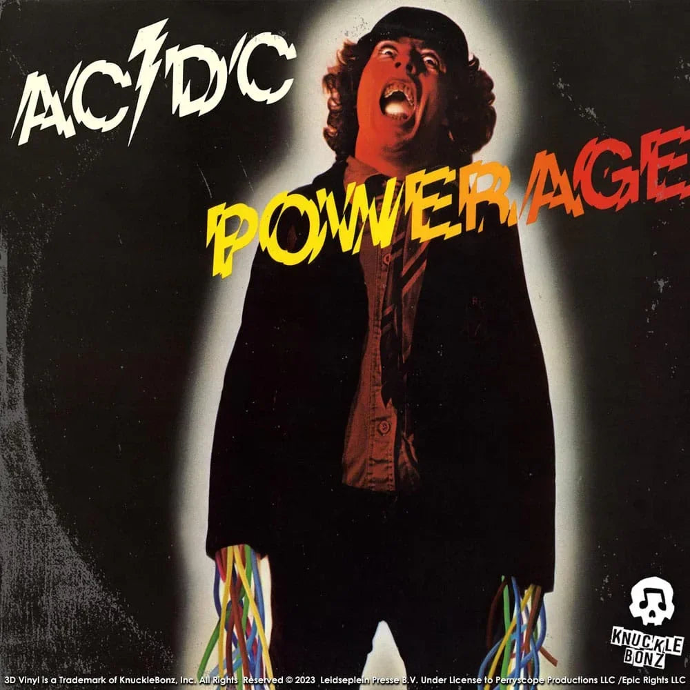 AC/DC 3D Vinyl Figur Powerage Knucklebonz